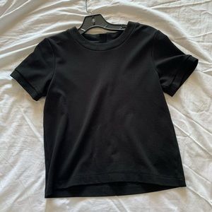 H&M Black Top with Zipper